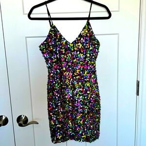 REVOLVE Confetti Mini Dress